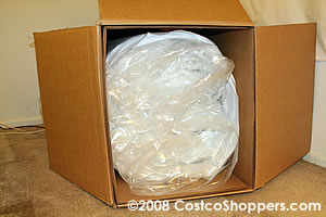 Costco Mattress Packaged