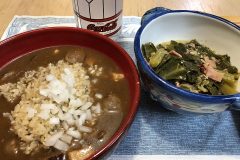 Sausage and chicken Gumbo, Collard Greens