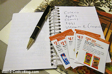 Costco Shopping List