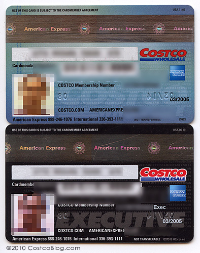 American Express Costco Executive Membership Card