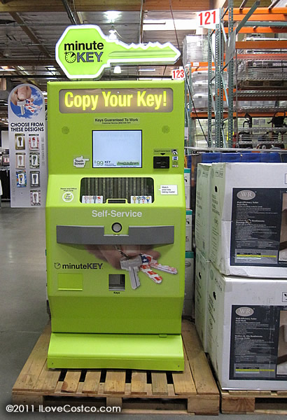 Costco Key Copy, Minute Key