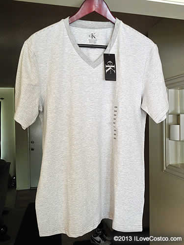 Costco Calvin Klein V Neck Tee Shirt