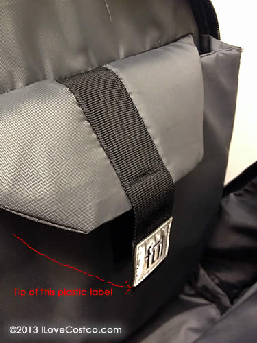 Ful Backpack's Sharp Label can Cut you